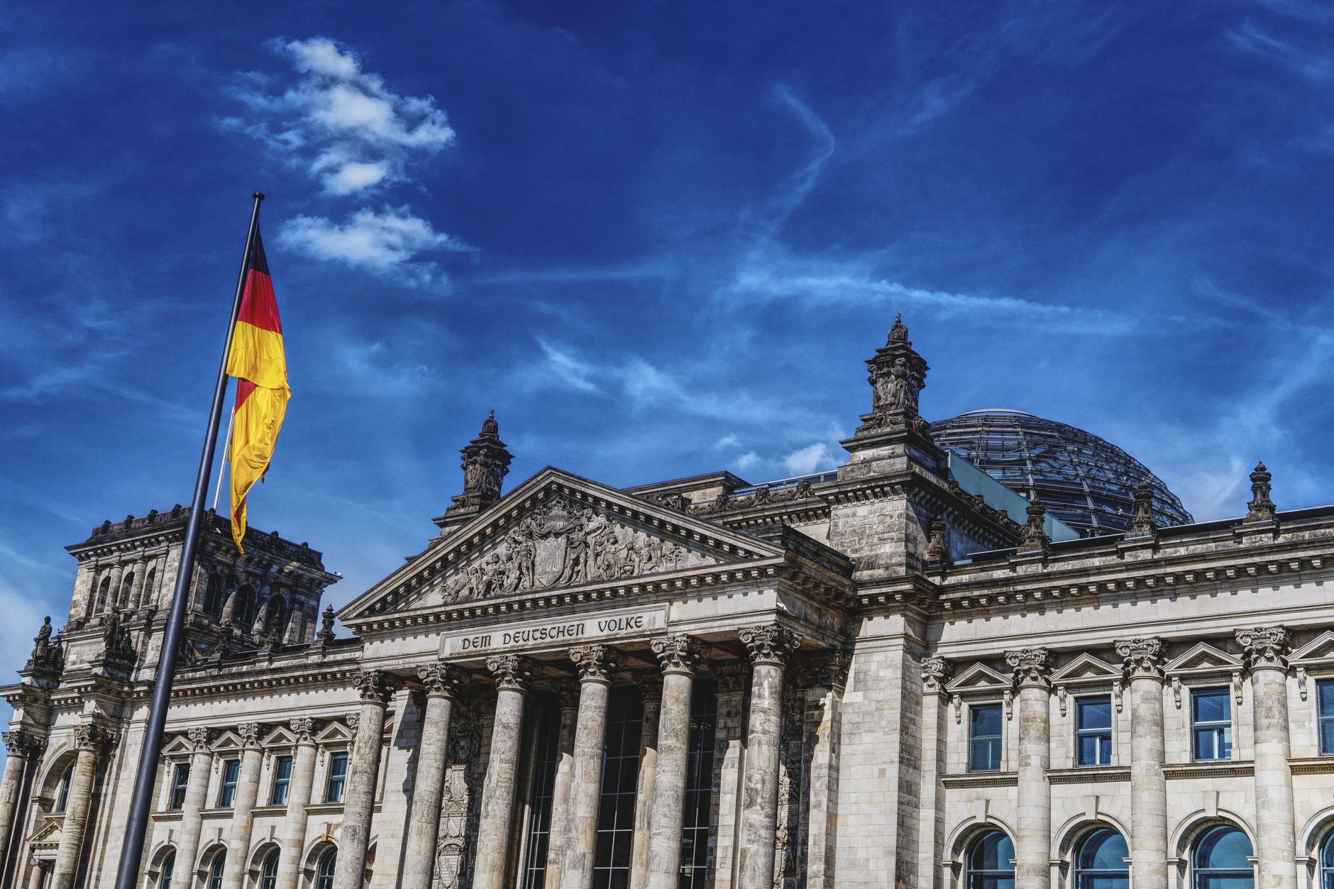 Einbürgerung in NRW – der Reichstag in Berlin als Symbol für den deutschen Staat