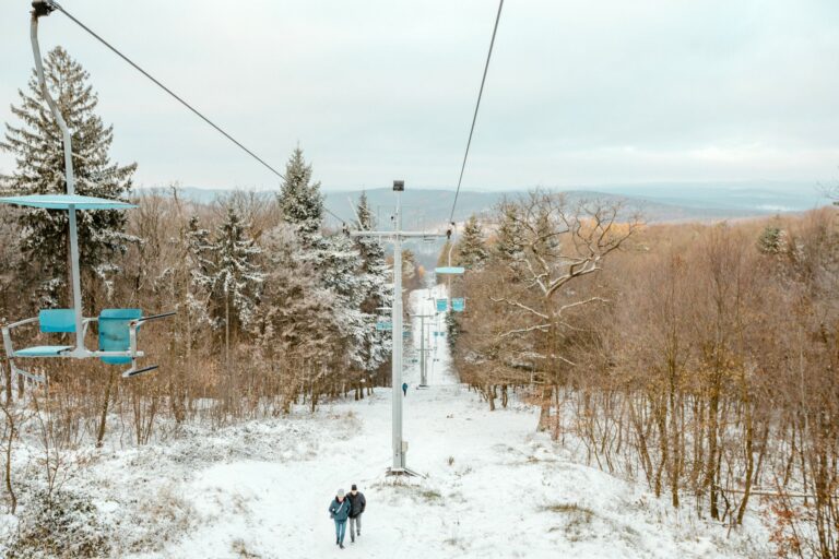 Skigebiet Winterberg 2026/27: Skipass-Preise, Rodeln, Flutlicht und Tipps Skigebiet Winterberg – Sessellift über einer verschneiten Piste im Mittelgebirge